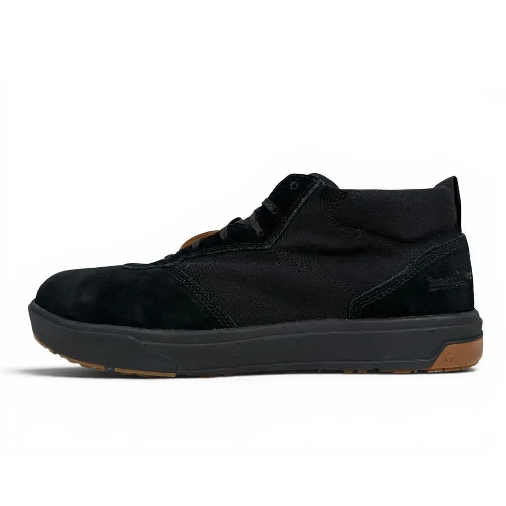 Timberland Pro Berkley Chukka Boot Composite Toe Mens 13 Black Suede Sneaker